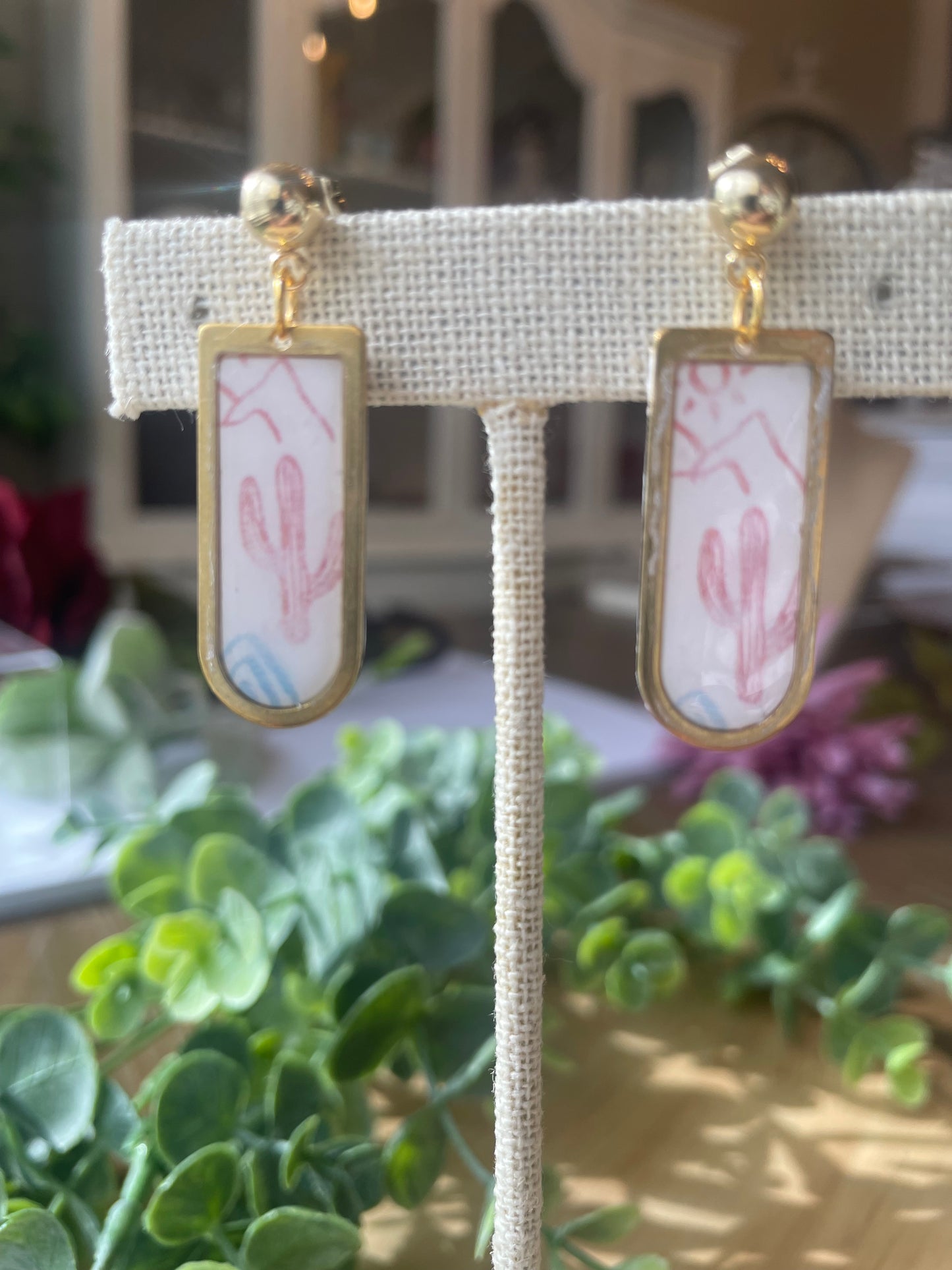 Cactus Earring Collection -Mimi Co Handmade Jewelry