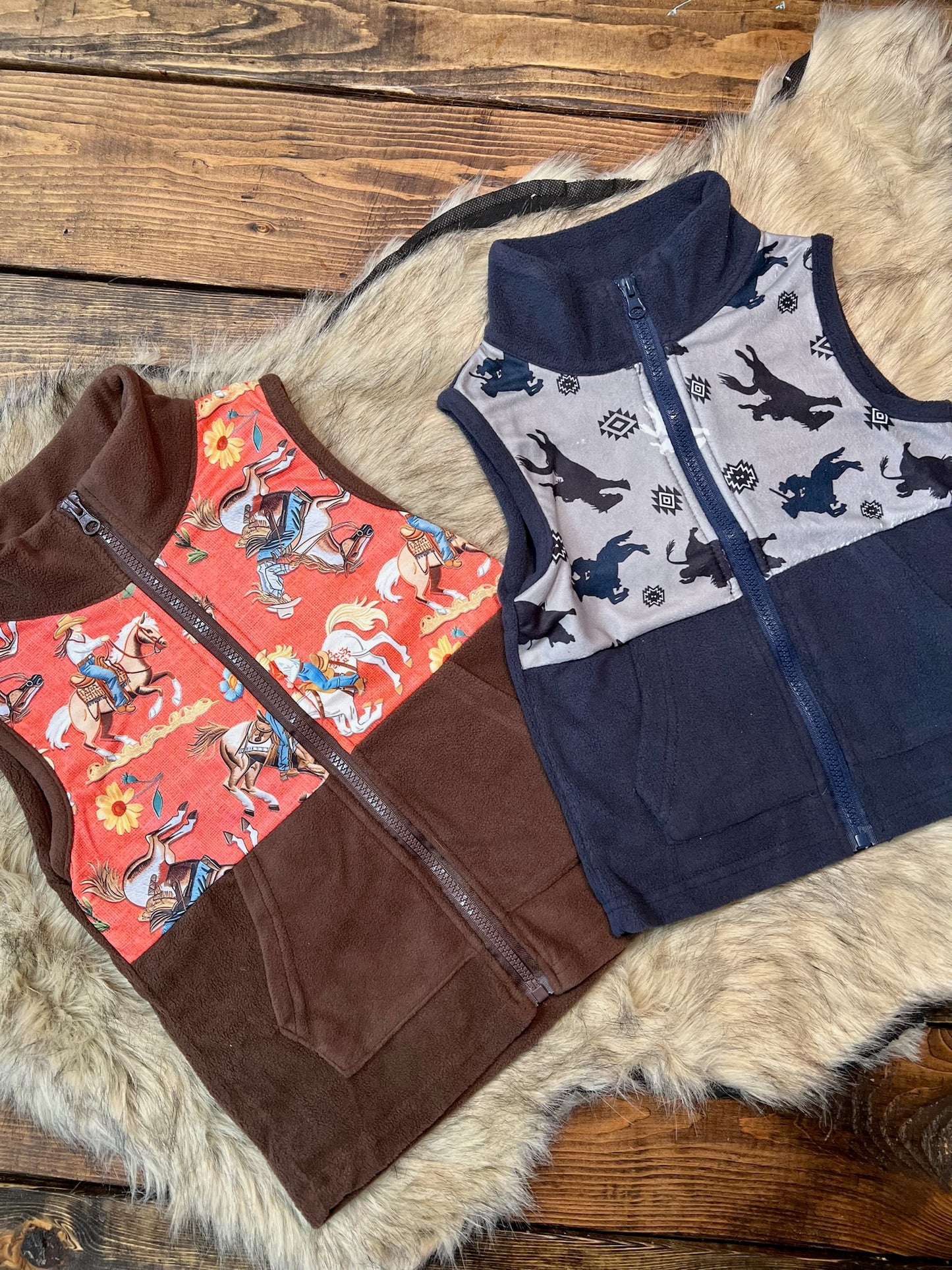 Rough Stock Fleece Vest