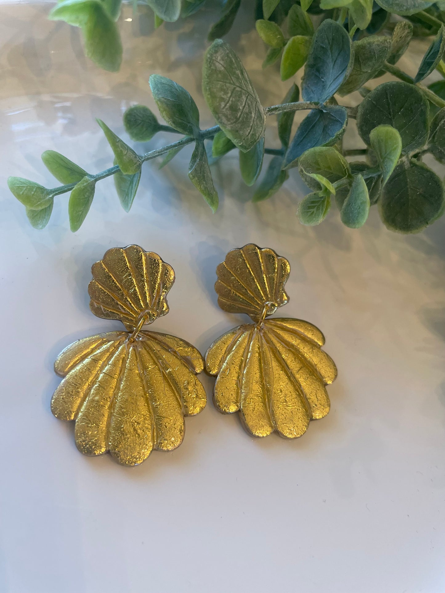 Handmade Polymer Clay Earrings |Mediterranean - Mimi Co Handmade Jewelry