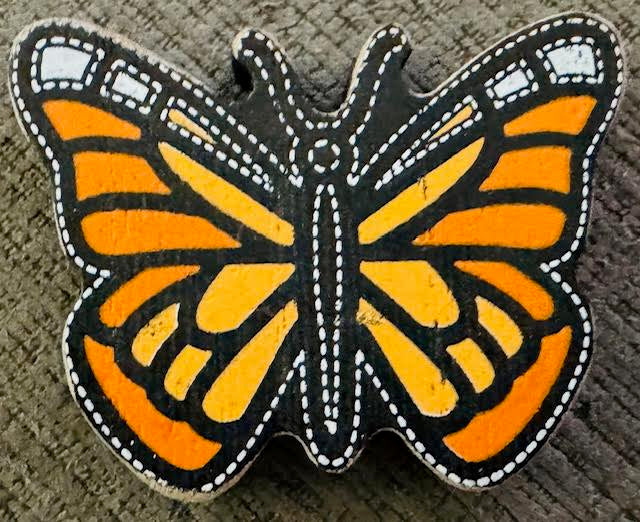 Letterboard Wood Shaped Butterfly Tiles - STV