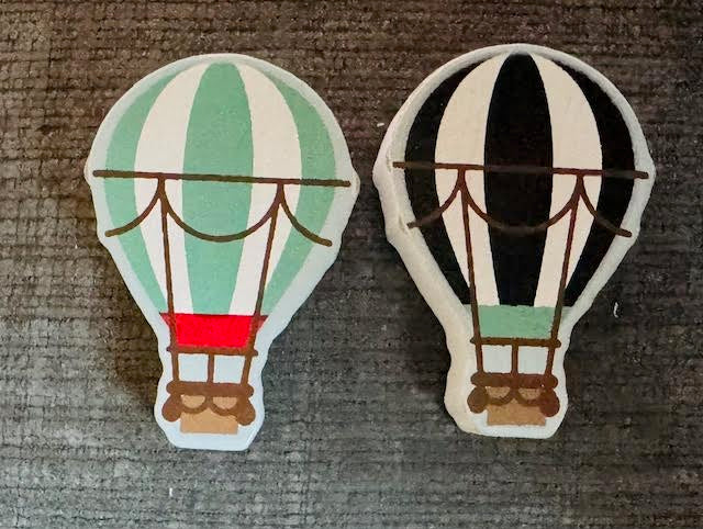 Letterboard Wood Shaped Hot Air Balloons - CHD