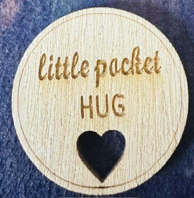 Wood Pocket Hug - CHD