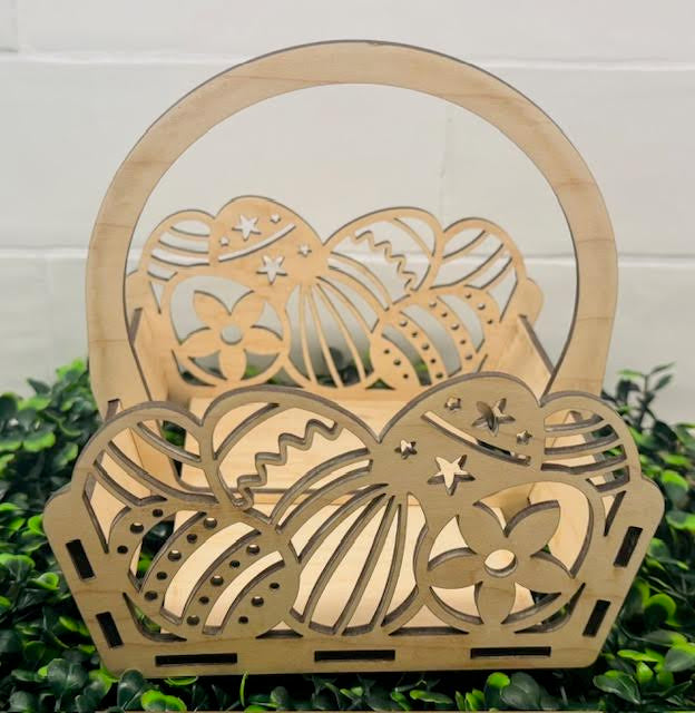 Take & Create (Wood Easter Basket) - STV