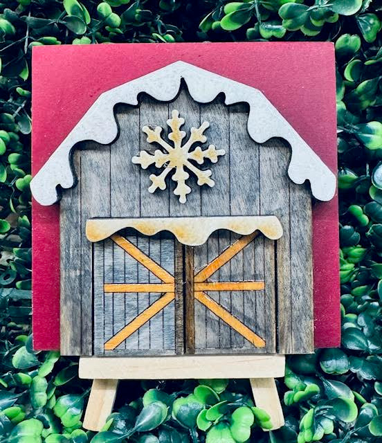 Shelf Sitter/Tray Decor (CHRISTMAS) - STV