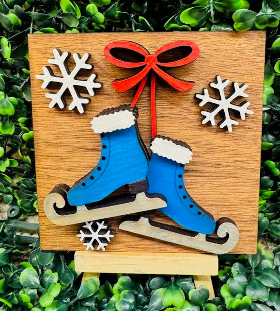 Shelf Sitter/Tray Decor (CHRISTMAS) - STV