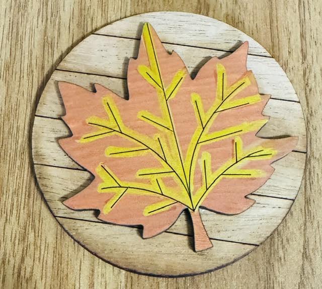 Magnetic Insert Fall Leave - CHD