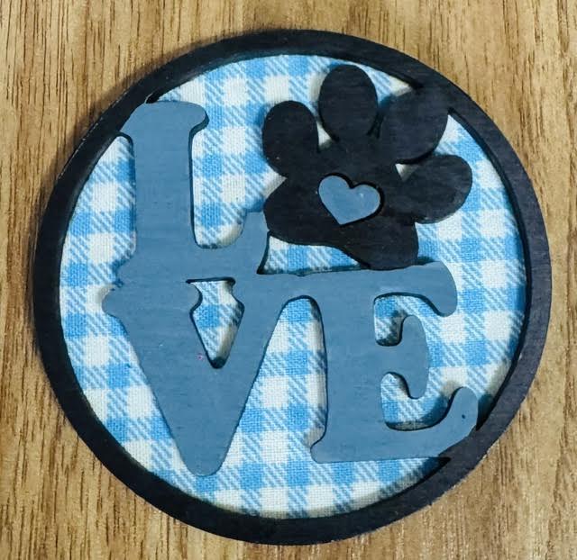 Magnetic Insert - Love Paw - STV