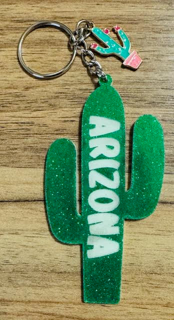 Arizona Acrylic Key Chain - STV