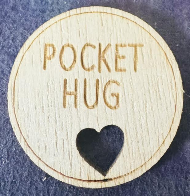 Wood Pocket Hug - CHD