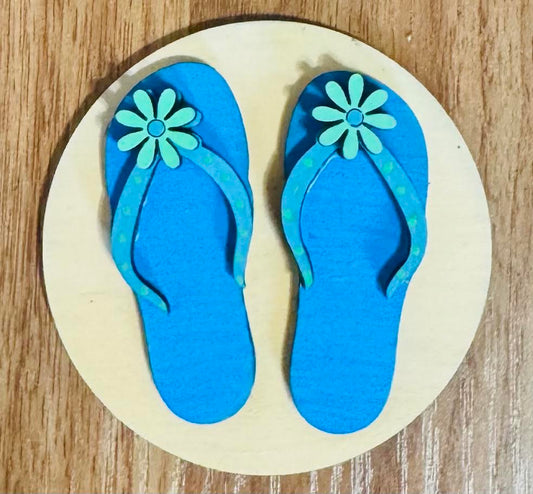 Magnetic Insert Flip Flops - STV