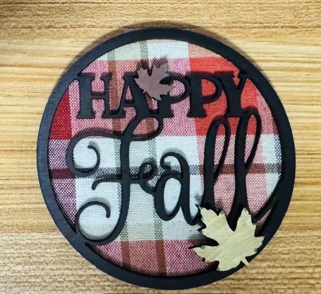 Magnetic Insert Happy Fall (New Style) - CHD