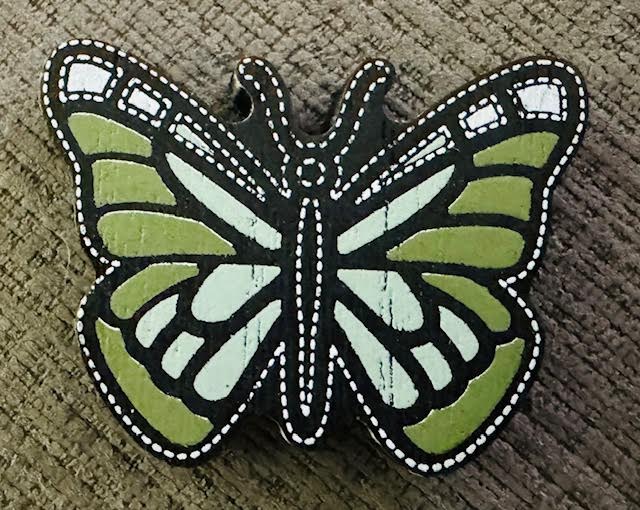 Letterboard Wood Shaped Butterfly Tiles - STV