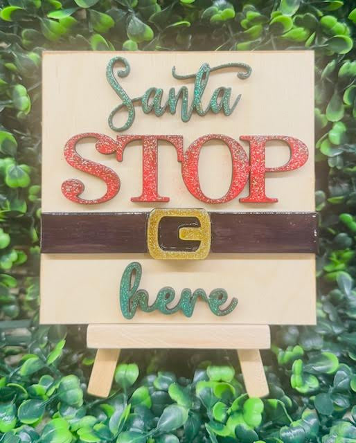 Shelf Sitter/Tray Decor (CHRISTMAS) - STV