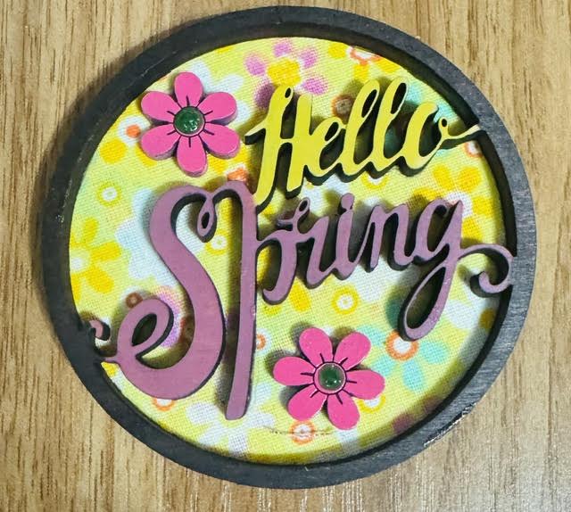 Magnetic Insert Hello Spring (New Style) - STV