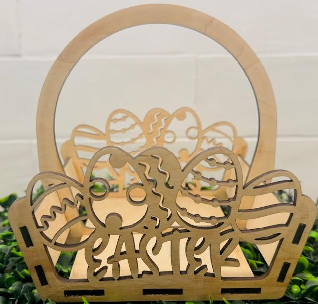Take & Create (Wood Easter Basket) - STV