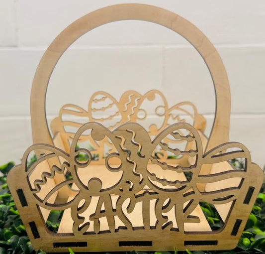Take & Create (Wood Easter Basket) - STV