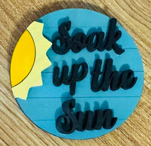Magnetic Insert - Soak Up The Sun - CHD