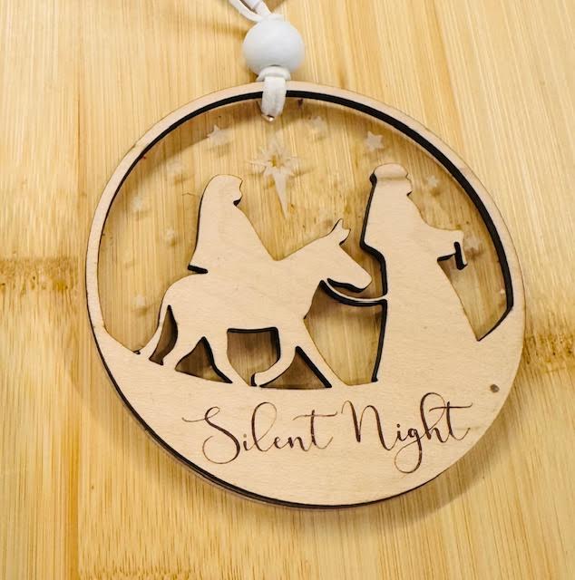 Package Tag/Ornament (Nativity) - STV