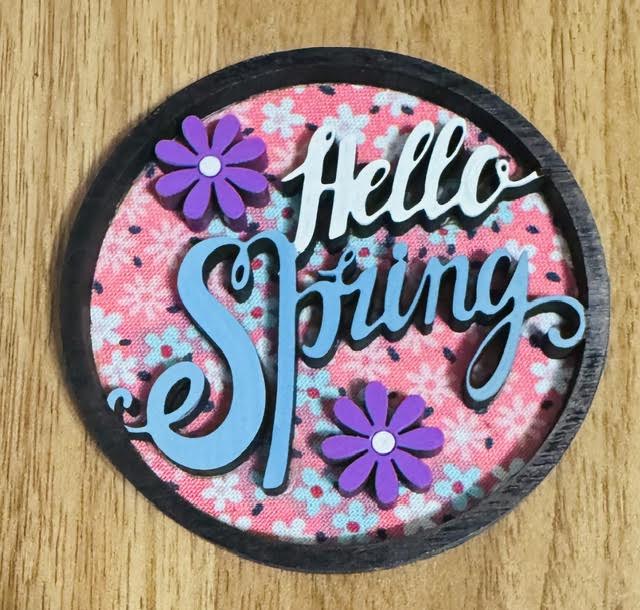 Magnetic Insert Hello Spring (New Style) - STV