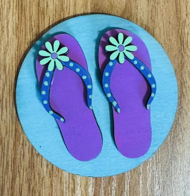 Magnetic Insert Flip Flops - CHD