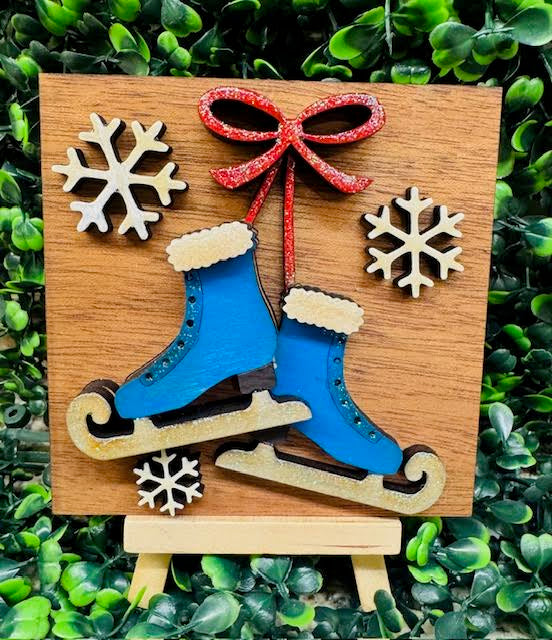 Shelf Sitter/Tray Decor (CHRISTMAS) - STV