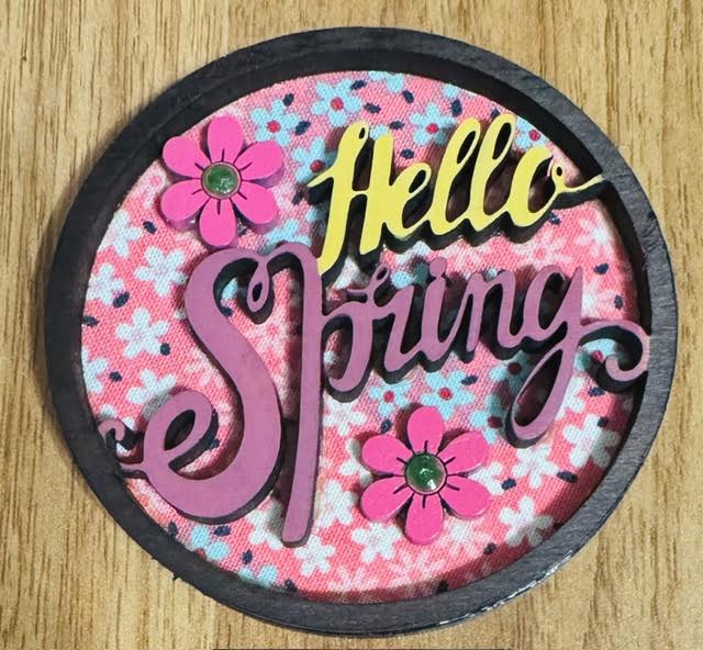 Magnetic Insert Hello Spring (New Style) - STV