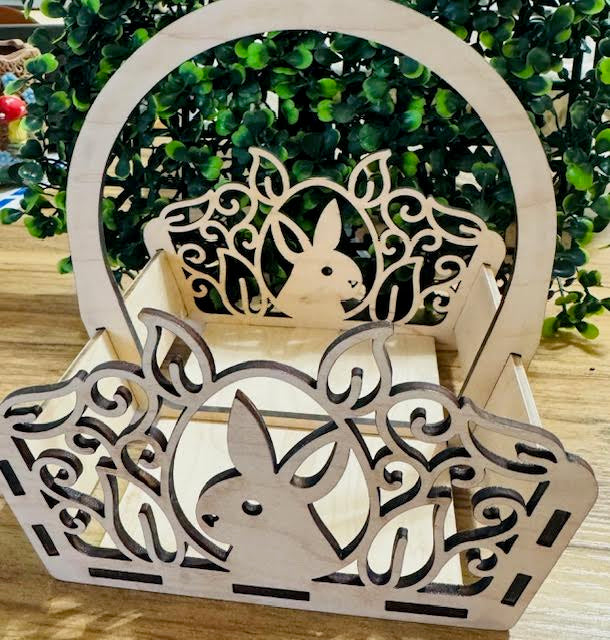 Take & Create (Wood Easter Basket) - STV