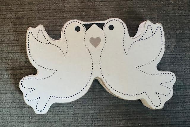 Letterboard Wood Shaped Wedding Tiles - STV