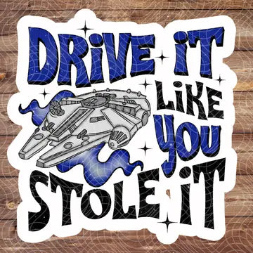 Star Wars Theme Sticker - STV