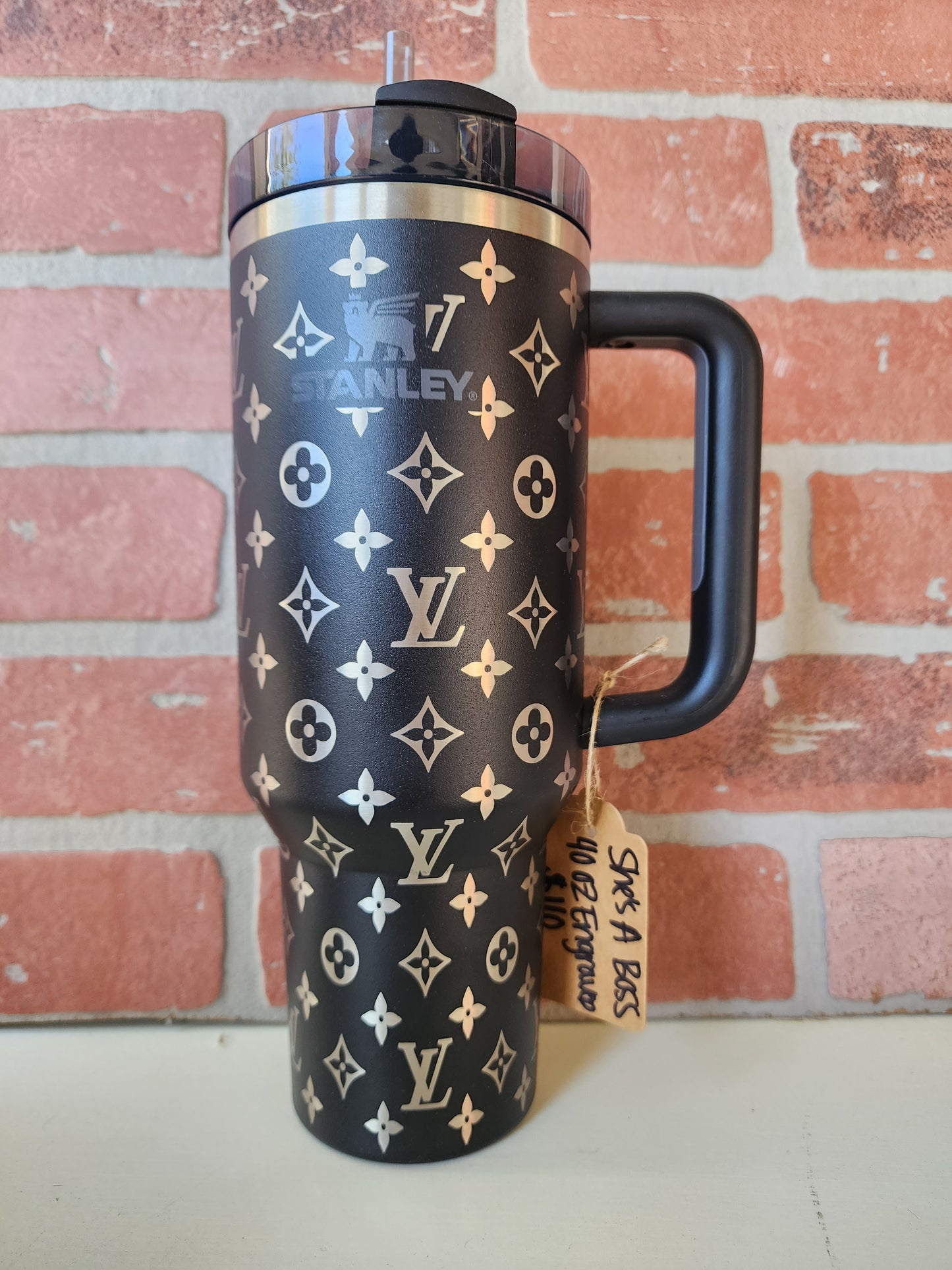 40 OZ Engraved Stanley Boss Babe
