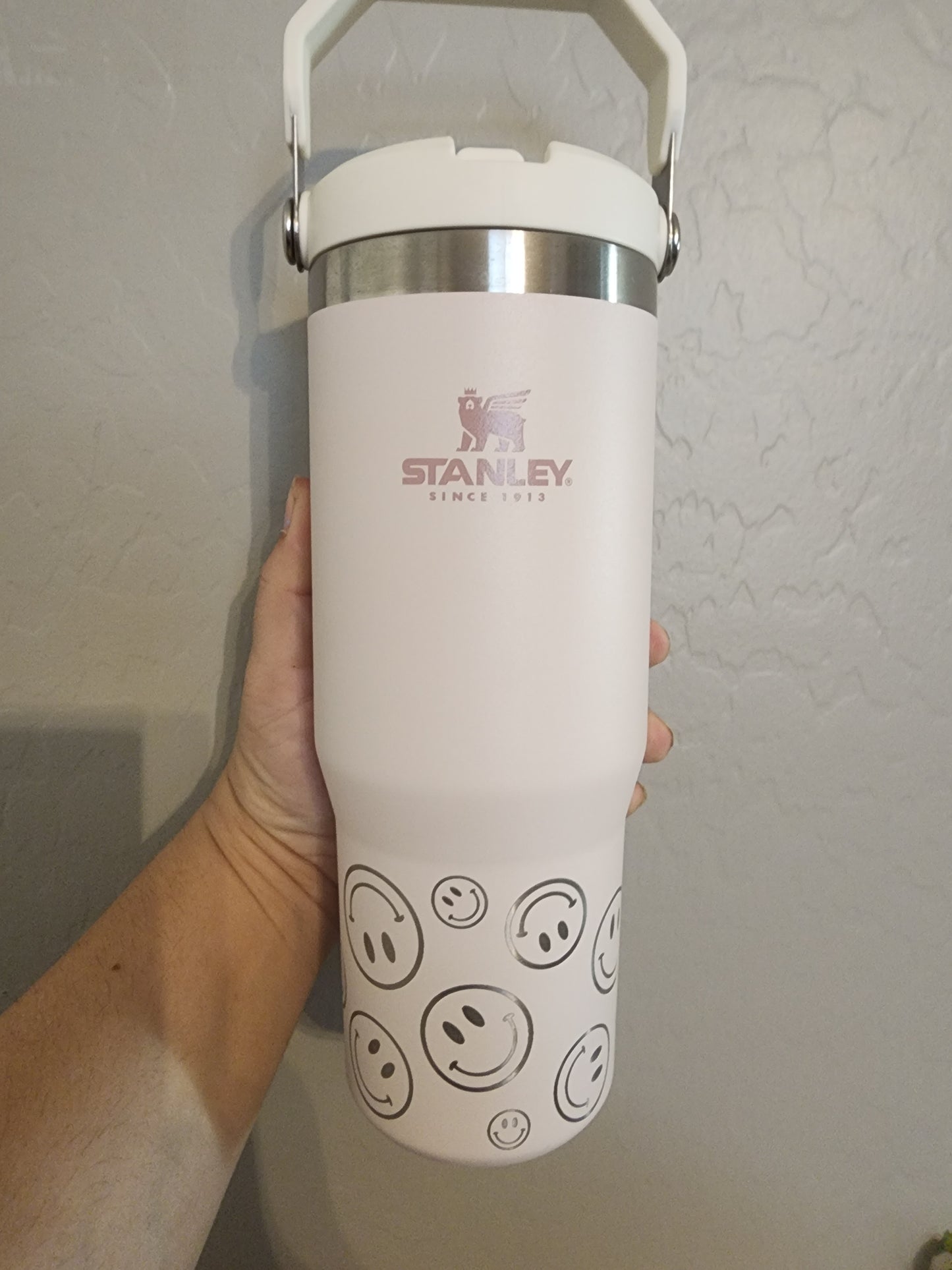 30 OZ Engraved Ice Flow