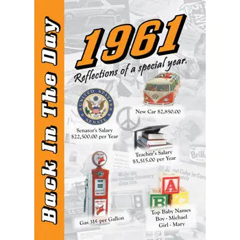 Back In The Day Greeting Card/Booklet - STV