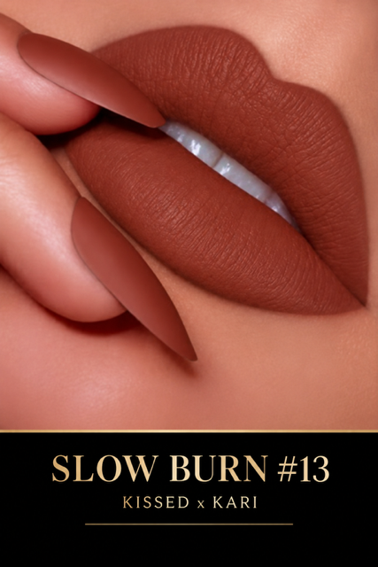 Slow Burn #13 Matte Lipstick by Kissed x Kari