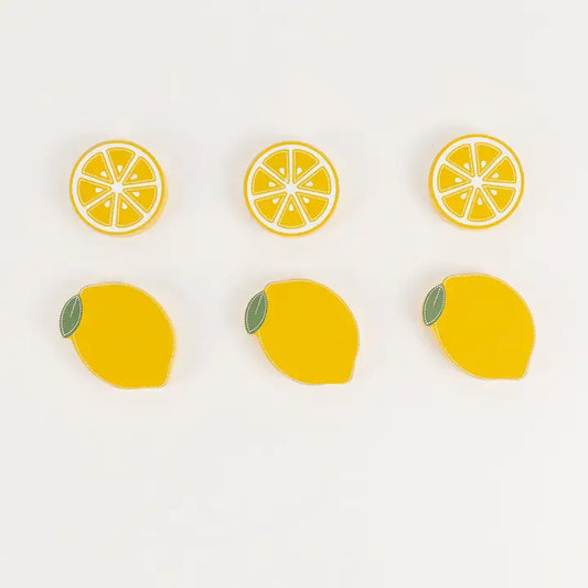 Letterboard Wood Shaped Lemon Tiles - CHD