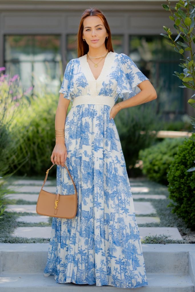 Côte d’Azur Maxi Dress - Made in Chic