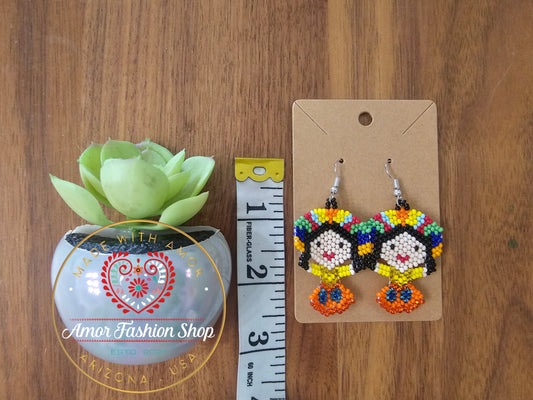 Lele Doll Beaded  Indigenous Earrings @amorfashionshop