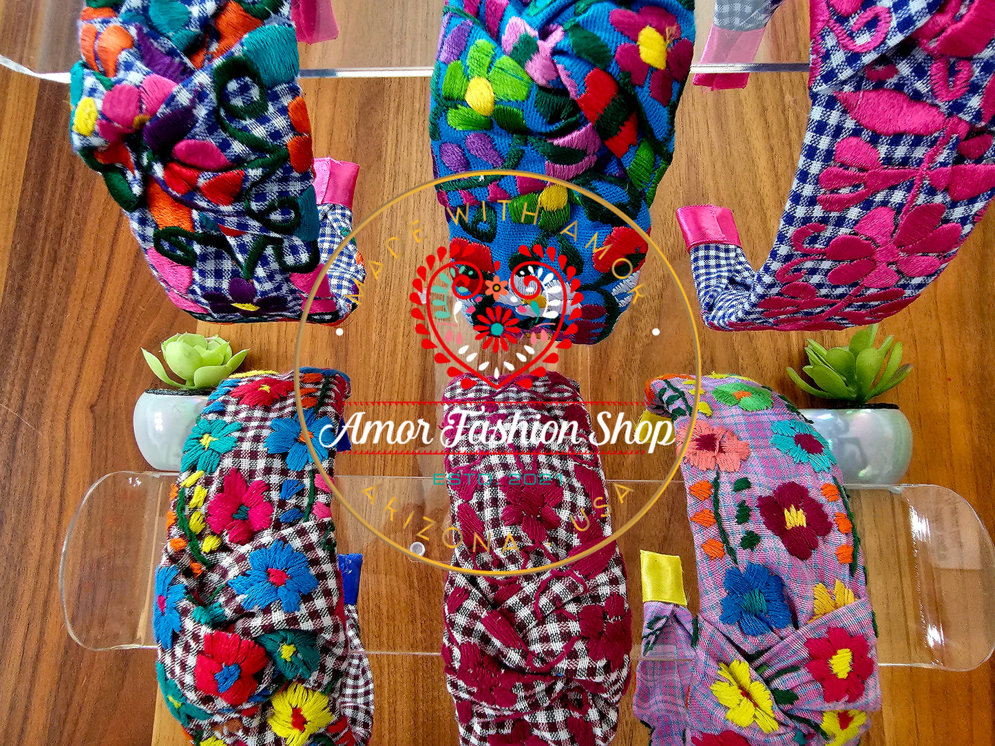 Embroider Headbands @amorfashionshop