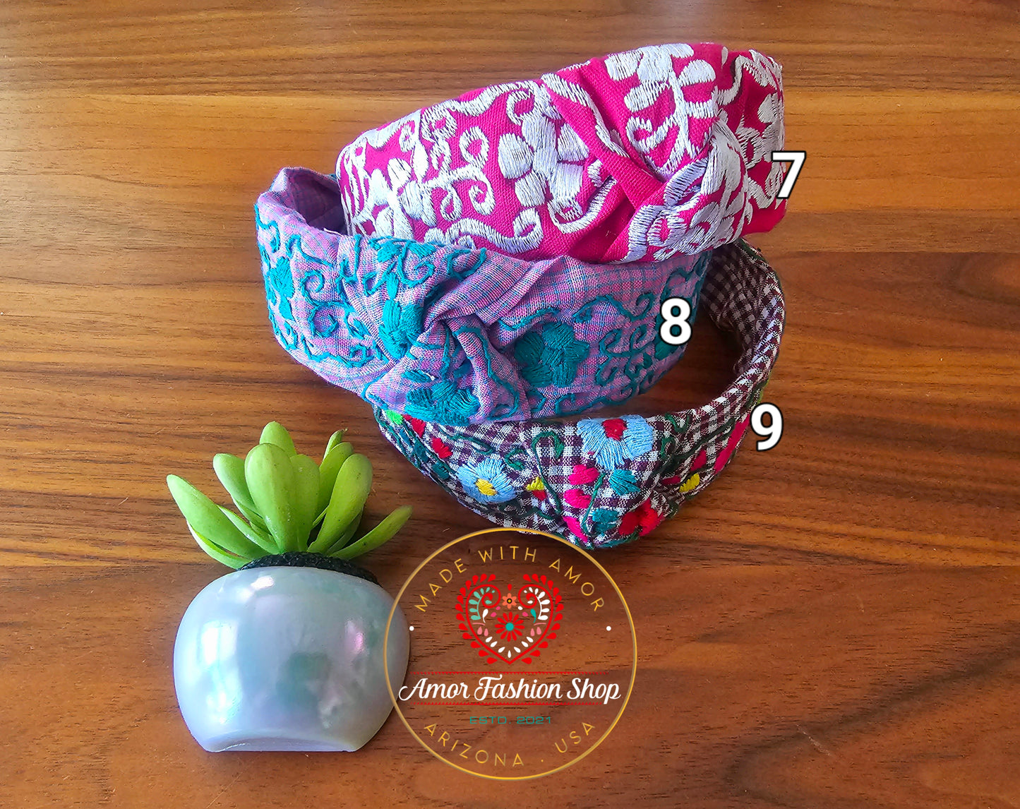 Embroider Headbands @amorfashionshop