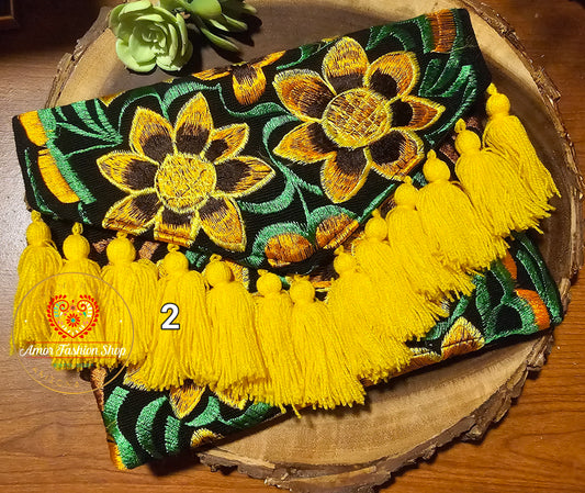 Bag Stylish Embroider Crossbody, Clutch @amorfashionshop