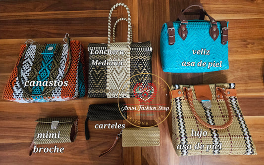 Handwoven Artisan Bag  @amorfashionshop.com