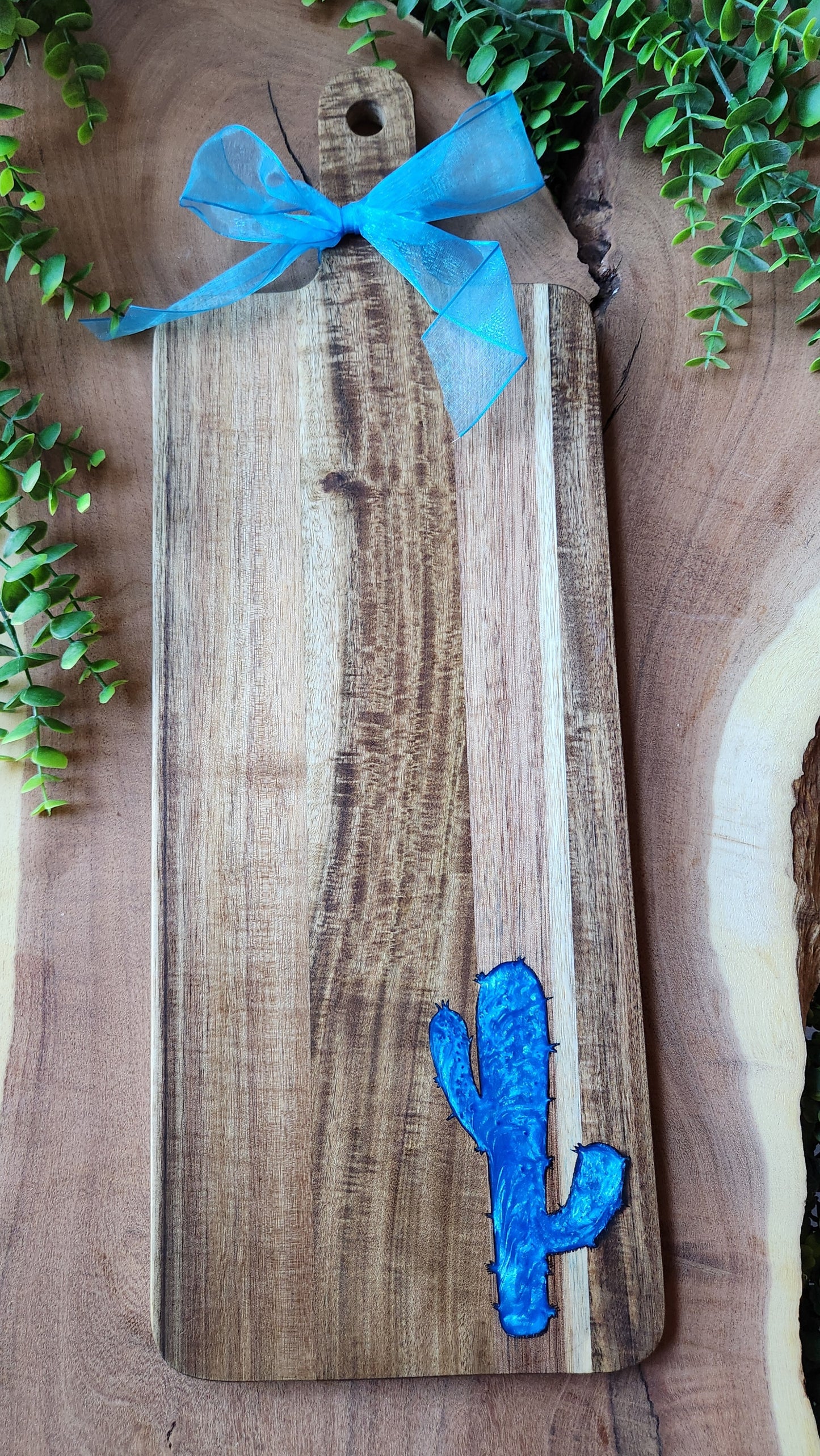 Long Rectangle Resin Serving Board - The Laser Canvas