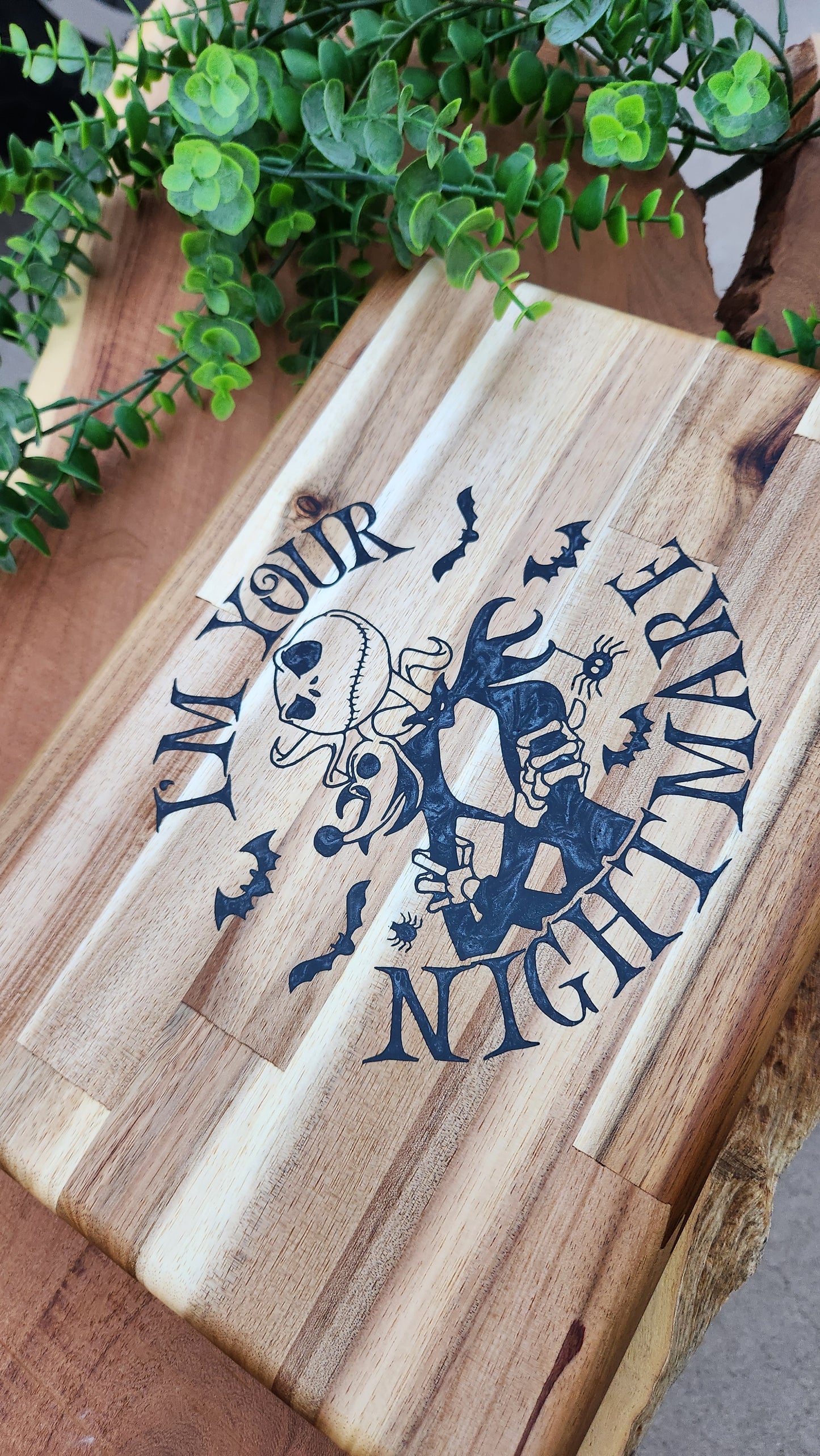 Butcher Block Resin Cutting Board - The Laser Canvas