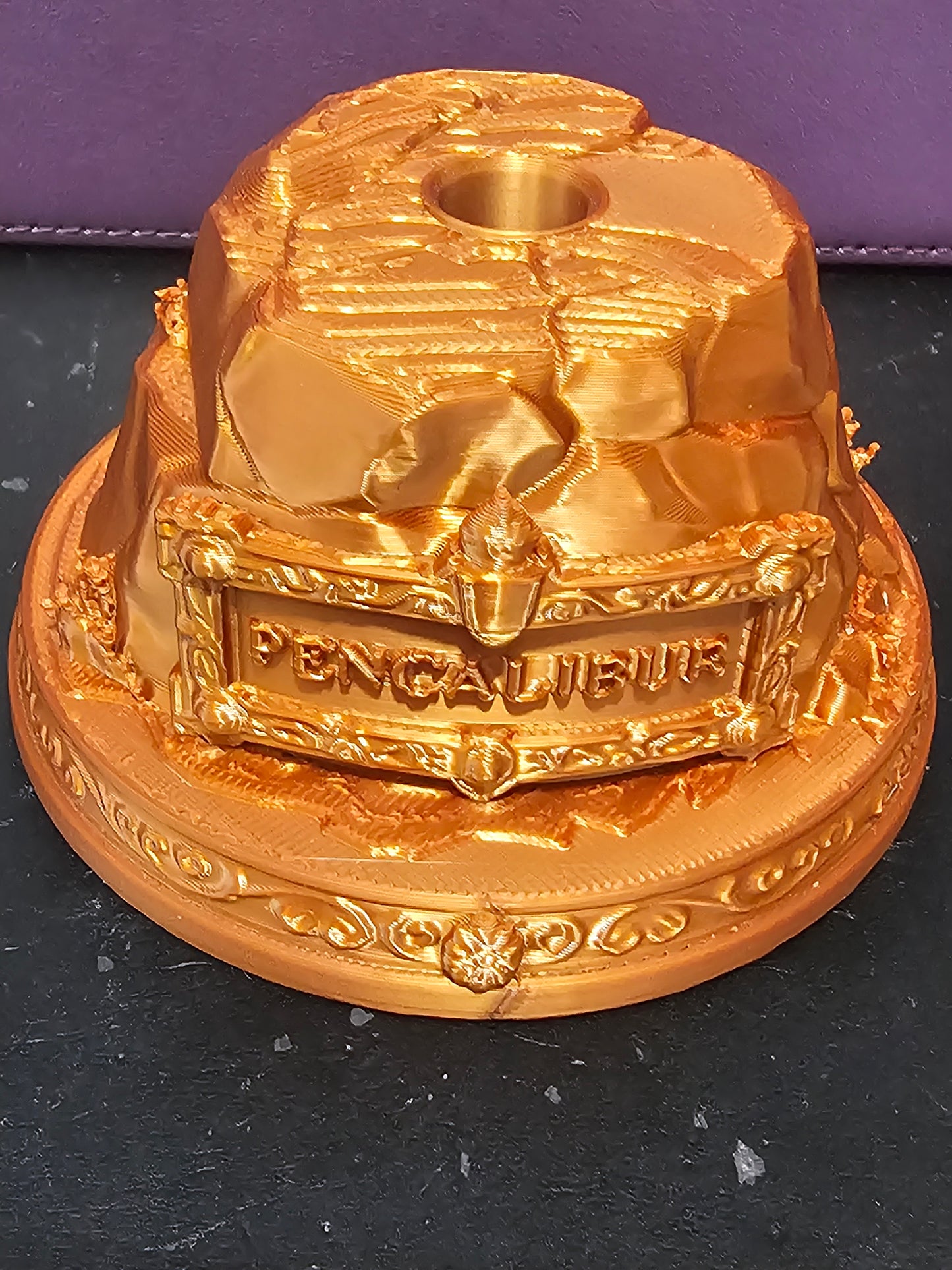 3D Bronze Stone DJ Creative Designs