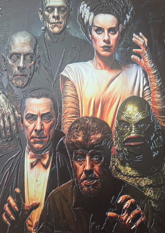 Classic univeral monsters - We customize crafts