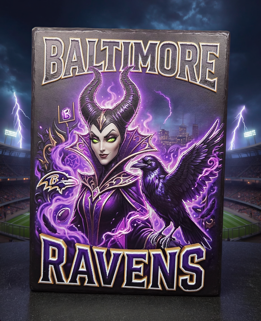 Baltimore Ravens Disney magnet - We customize crafts