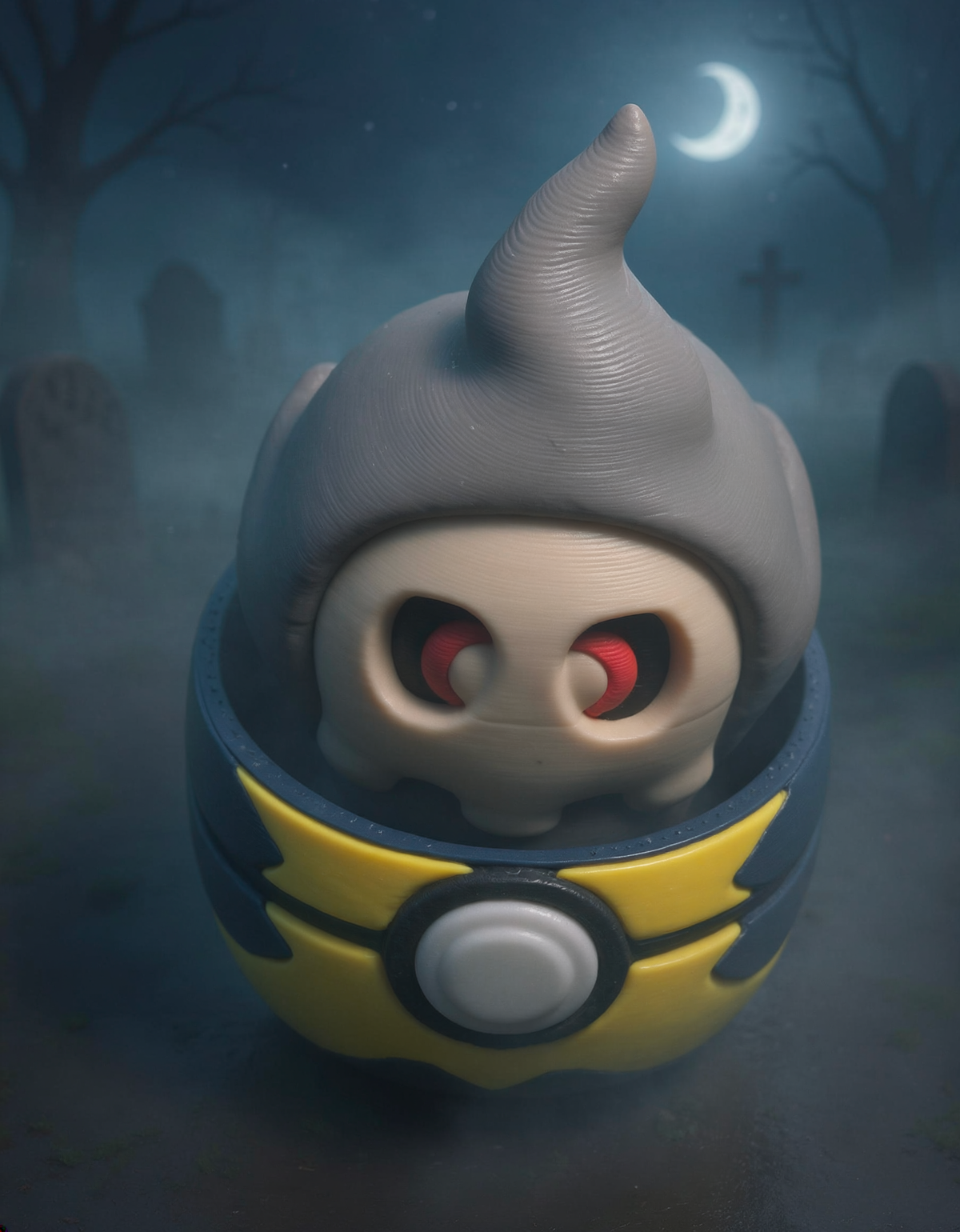 Ghost spirit pokemon Fidget Clicker - we customize creafts