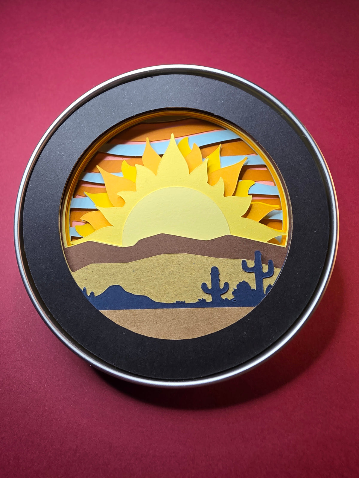 Yolli Rose-Magnet Desert Sunset