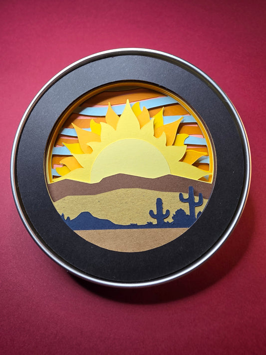Yolli Rose-Magnet Desert Sunset