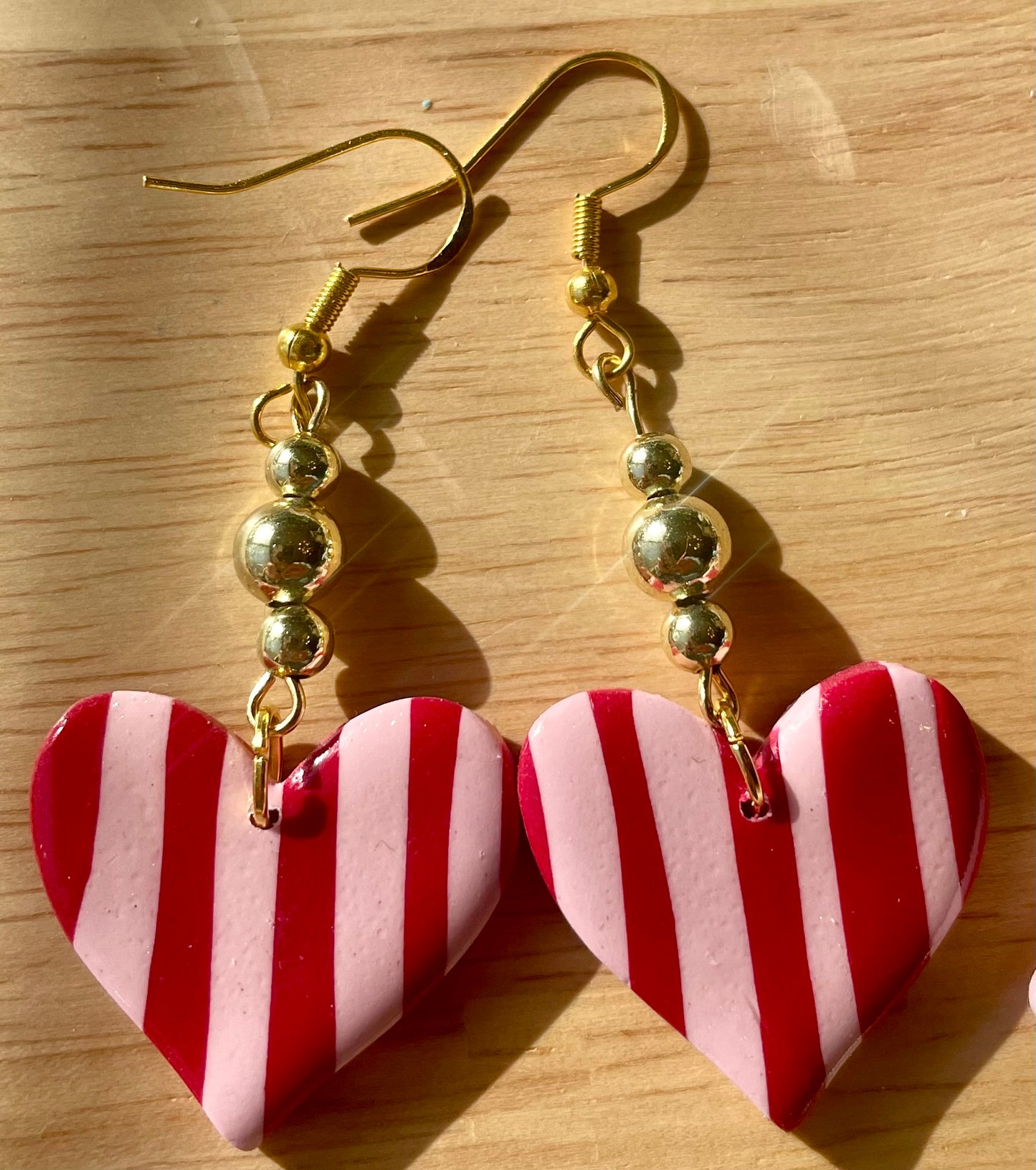 Striped Earrings - Mimi Co Handmade Jewelry