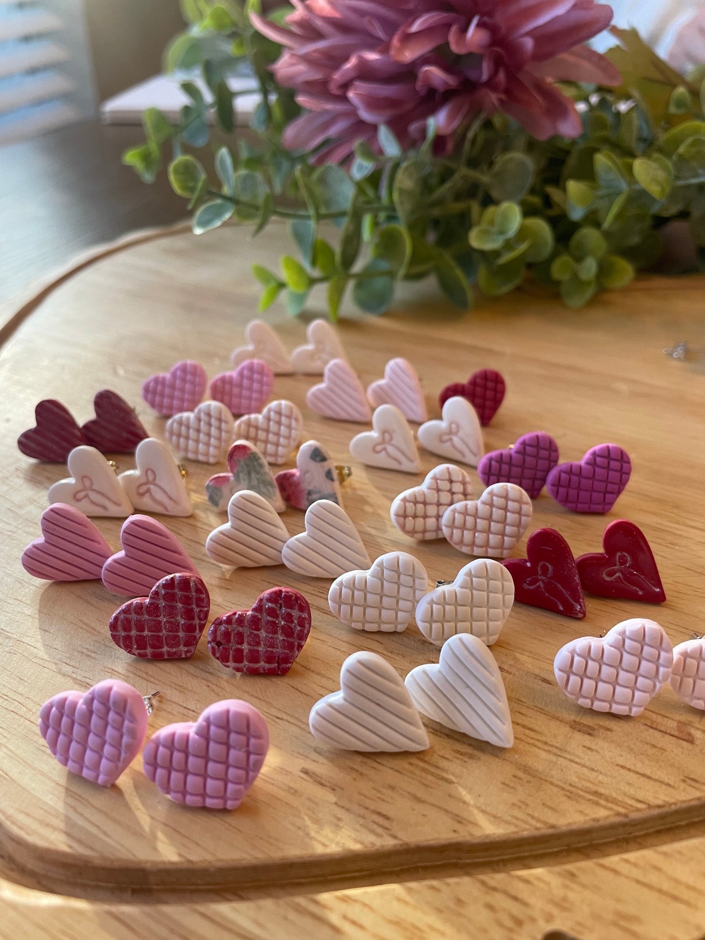 Clay Stud Earrings - Mimi Co Handmade Jewelry